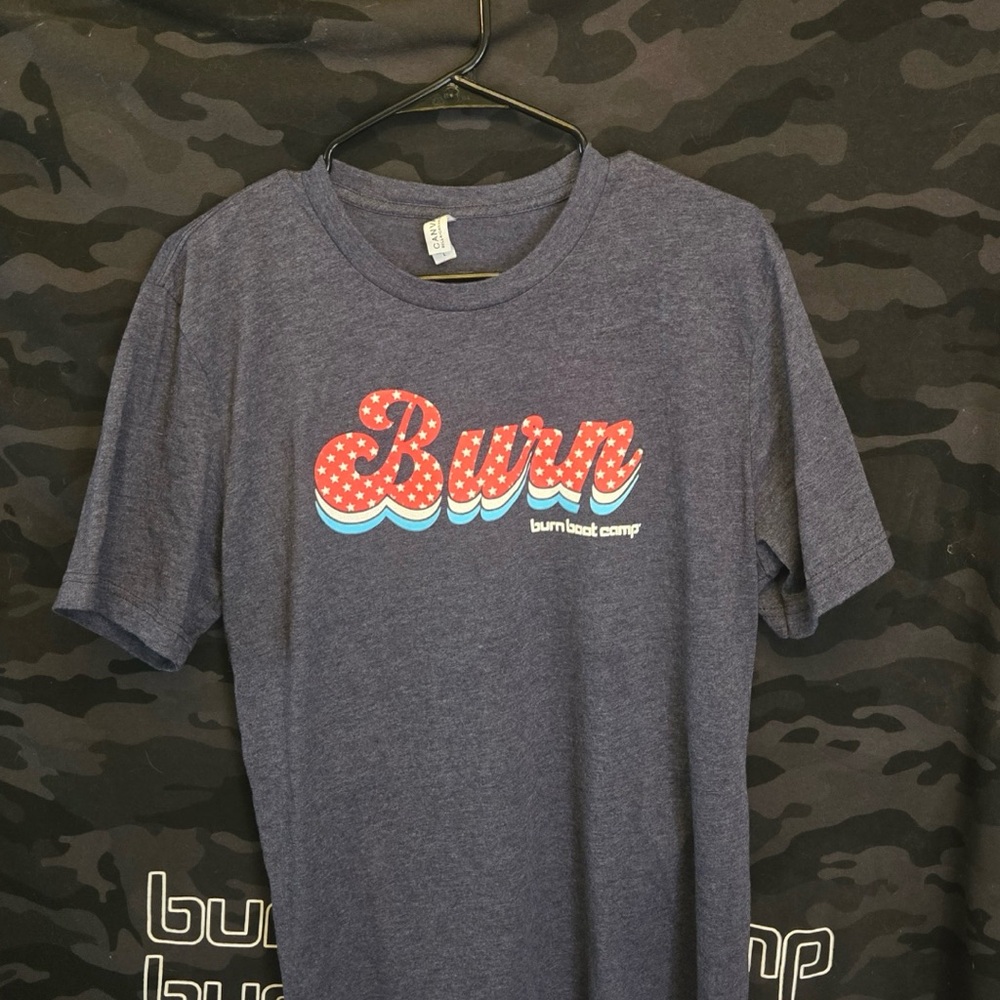 Burn Boot Camp Navy Graphic Tee